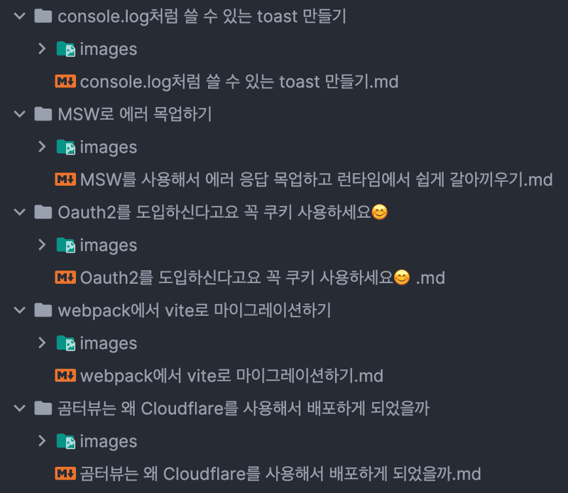 게시글, 이미지 폴더구조